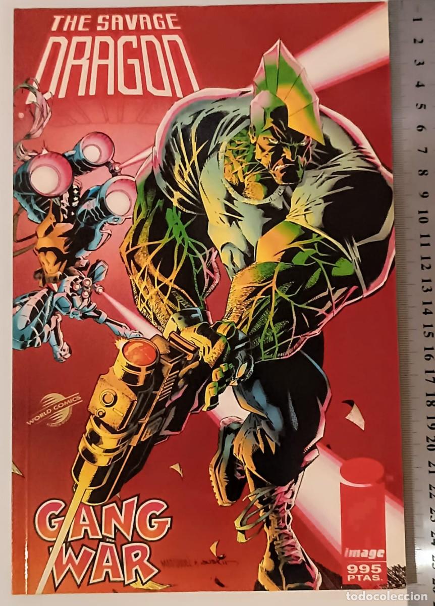 C&oacute;mics: The Savage Dragon: Gang War (Tomo Prestigio) - Erik Larsen / Planeta 1996 - MINT