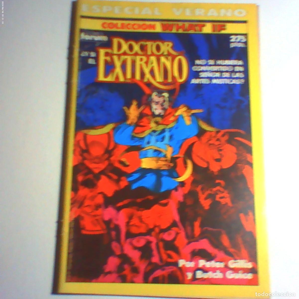 C&oacute;mics: doctor extra&ntilde;o especial verano. colecci&oacute;n what if. planeta 1990 (buen estado)