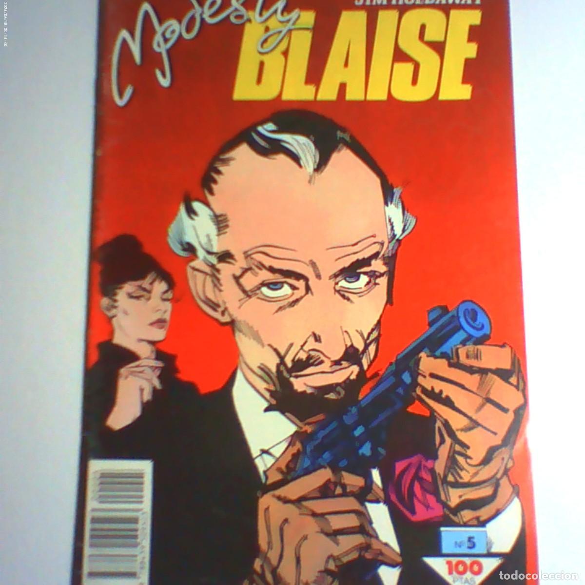 C&oacute;mics: modesty blaise n&ordm; 5. planeta 1988 (seminuevo)