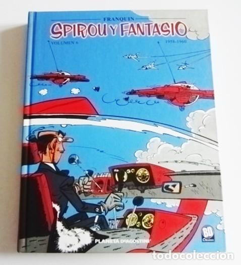 Comics: SPIROU Y FANTASIO 1958 1960 VOL 6 CON 4 AVENTURA FRANQUIN C&Oacute;MIC CL&Aacute;SICO EL PRISIONERO DE LOS 7 BUDAS