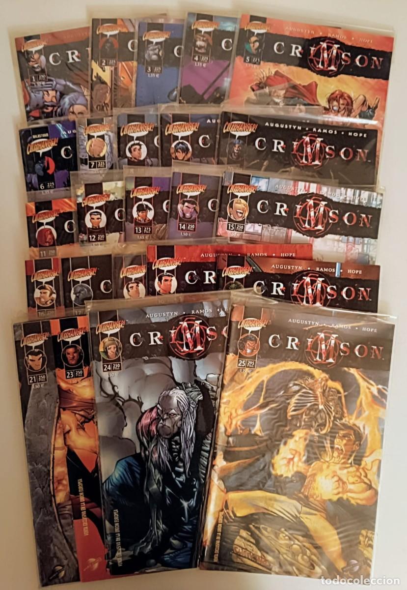 C&oacute;mics: Crimson Colecci&oacute;n Completa (1 al 25) Humberto Ramos MINT