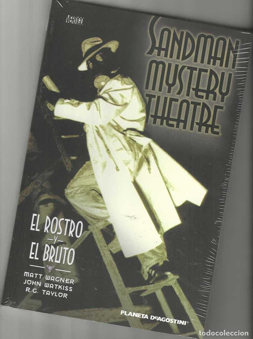 C&oacute;mics: SANDMAN MISTERY THEATRE: EL ROSTRO Y EL BRUTO - TOMO PLANETA - MATT WAGNER - BUEN ESTADO