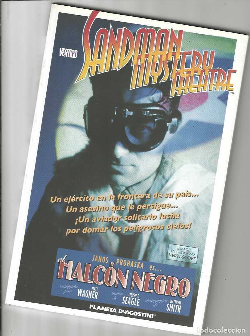C&oacute;mics: SANDMAN MISTERY THEATRE: EL HALCON NEGRO - TOMO PLANETA - MATT WAGNER -MUY BUEN ESTADO