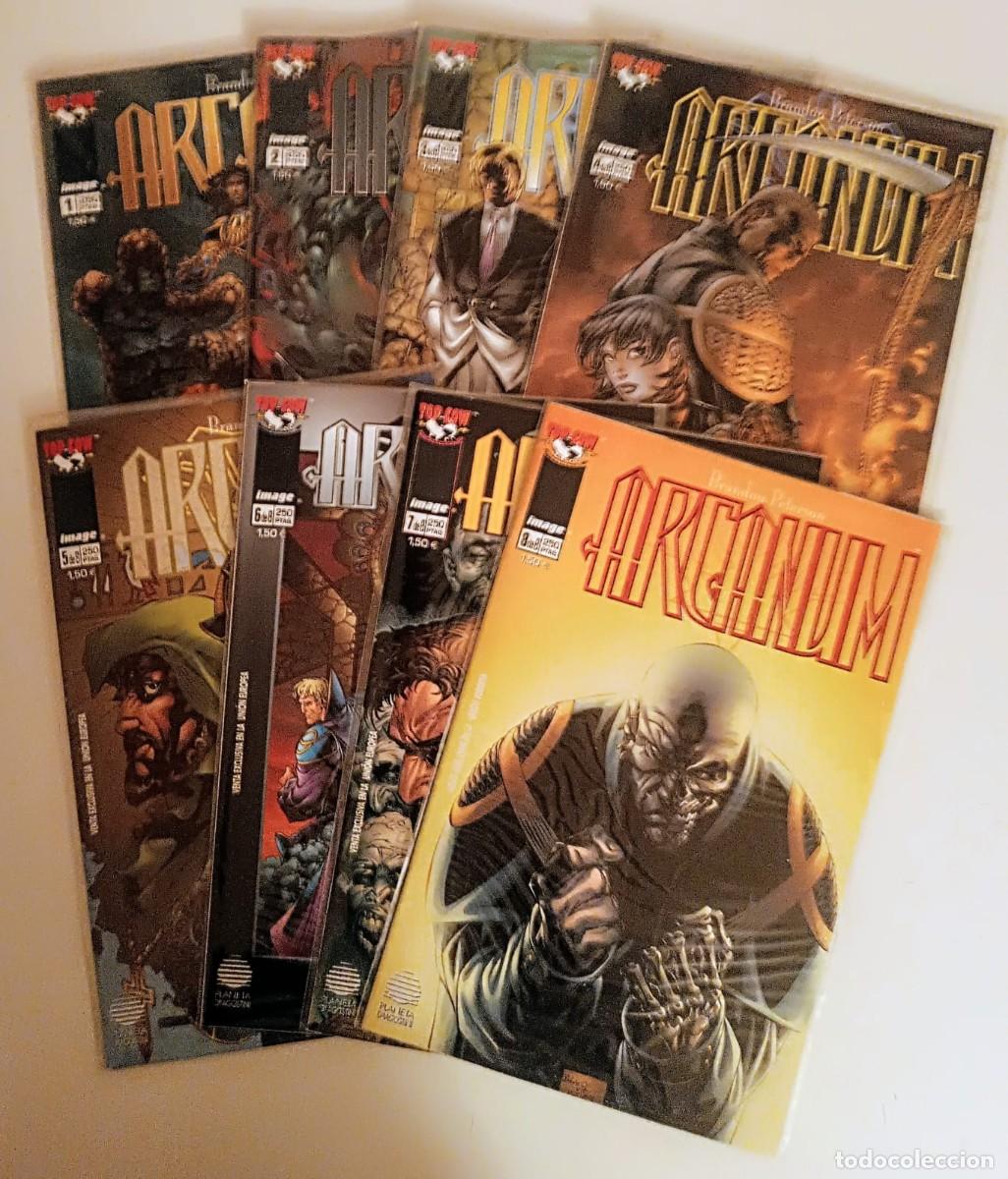 C&oacute;mics: Colecci&oacute;n Completa Arcanum (1 al 8) Brandon Peterson MINT