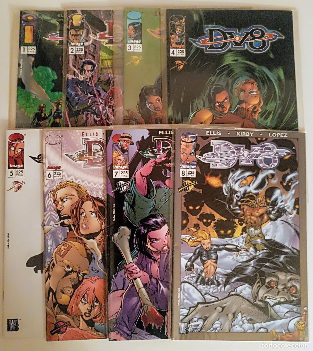 C&oacute;mics: DV8 Warren Ellis Colecci&oacute;n Completa (1 al 8) WildStorm MINT