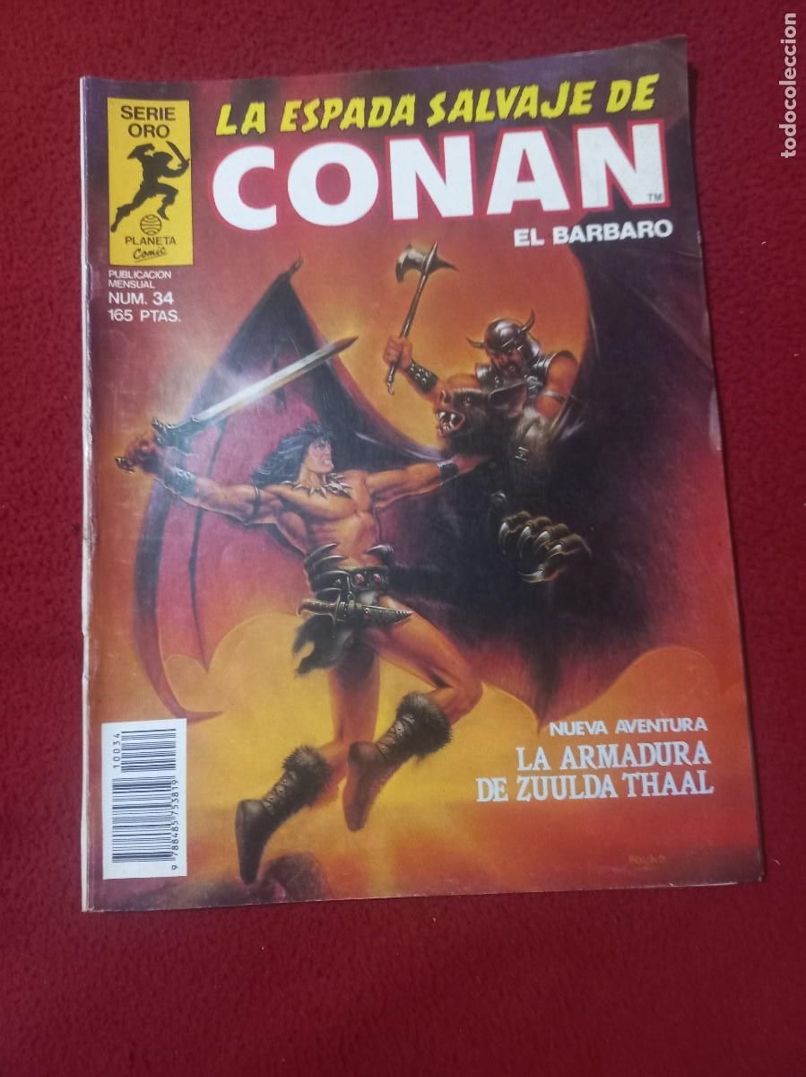 C&oacute;mics: LA ESPADA SALVAJE DE CONAN 34 - REVISTA - Foto 1