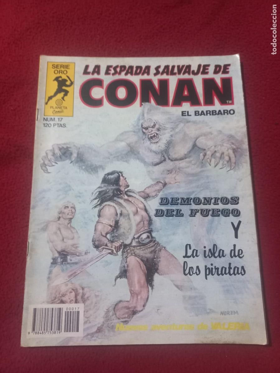 C&oacute;mics: LA ESPADA SALVAJE DE CONAN 17 - REVISTA - Foto 1