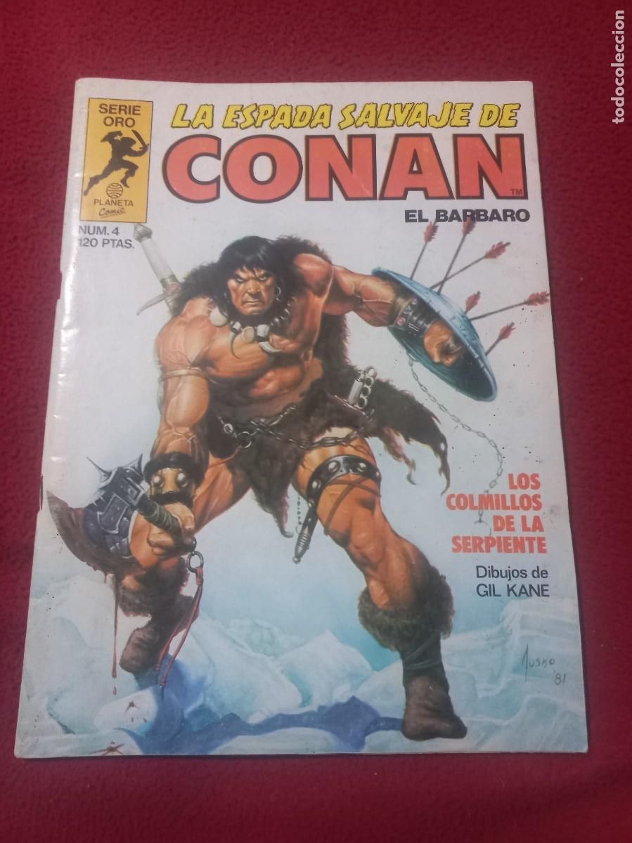 C&oacute;mics: LA ESPADA SALVAJE DE CONAN 4 - REVISTA - Foto 1