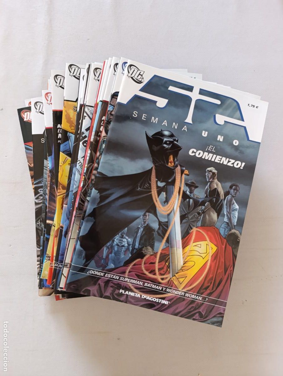 C&oacute;mics: 52 COMPLETA - N&ordm; 1 A 52 - 52 SEMANAS - DC - PLANETA (318w)