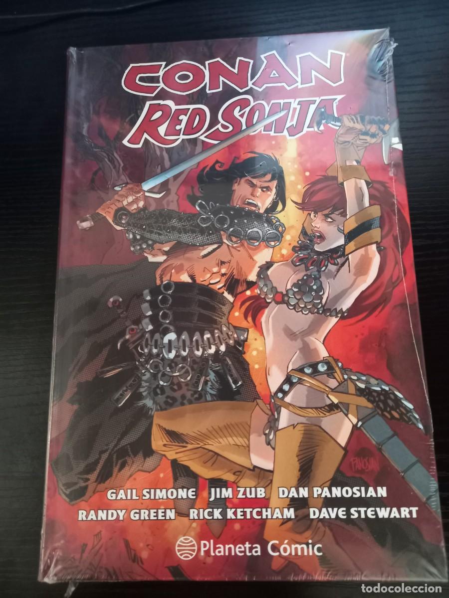 C&oacute;mics: Conan / Red Sonja (Tomo &uacute;nico) &iexcl;NUEVO! A&uacute;n precintado