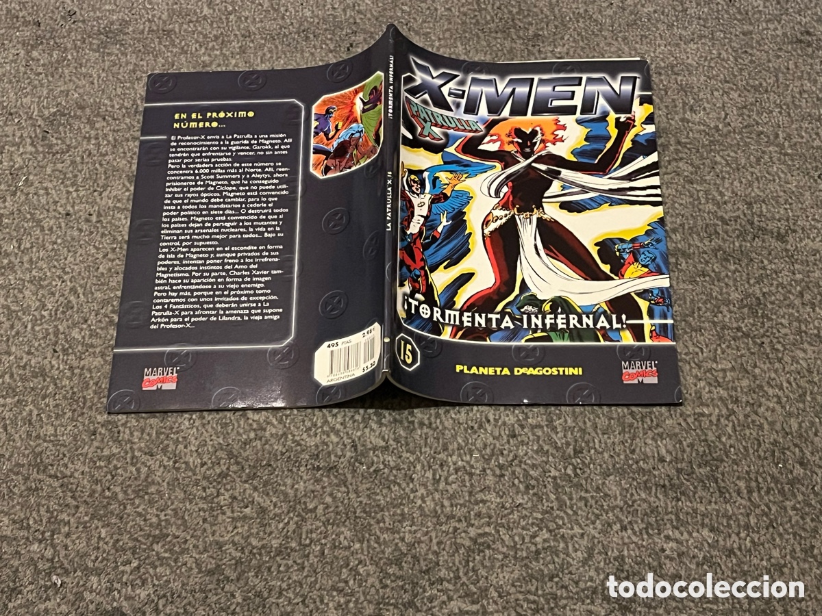 Comics: X-MEN / LA PATRULLA X N&ordm; 15. &iexcl;Tormenta Infernal! Marvel Comics. Planeta DeAgostini