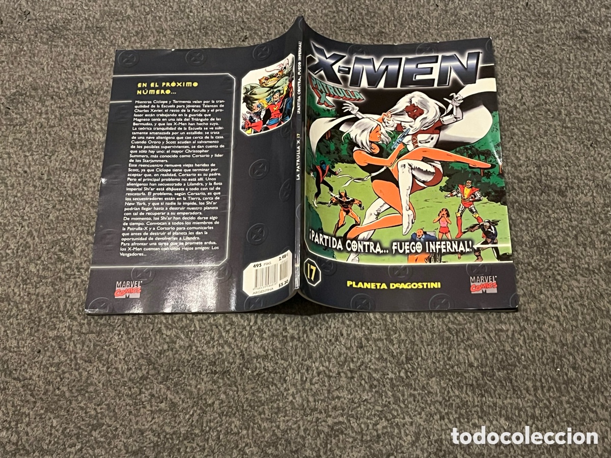 Comics: X-MEN / LA PATRULLA X N&ordm; 17. &iexcl;Partida contra... Fuego infernal! Marvel Comics. Planeta DeAgostini