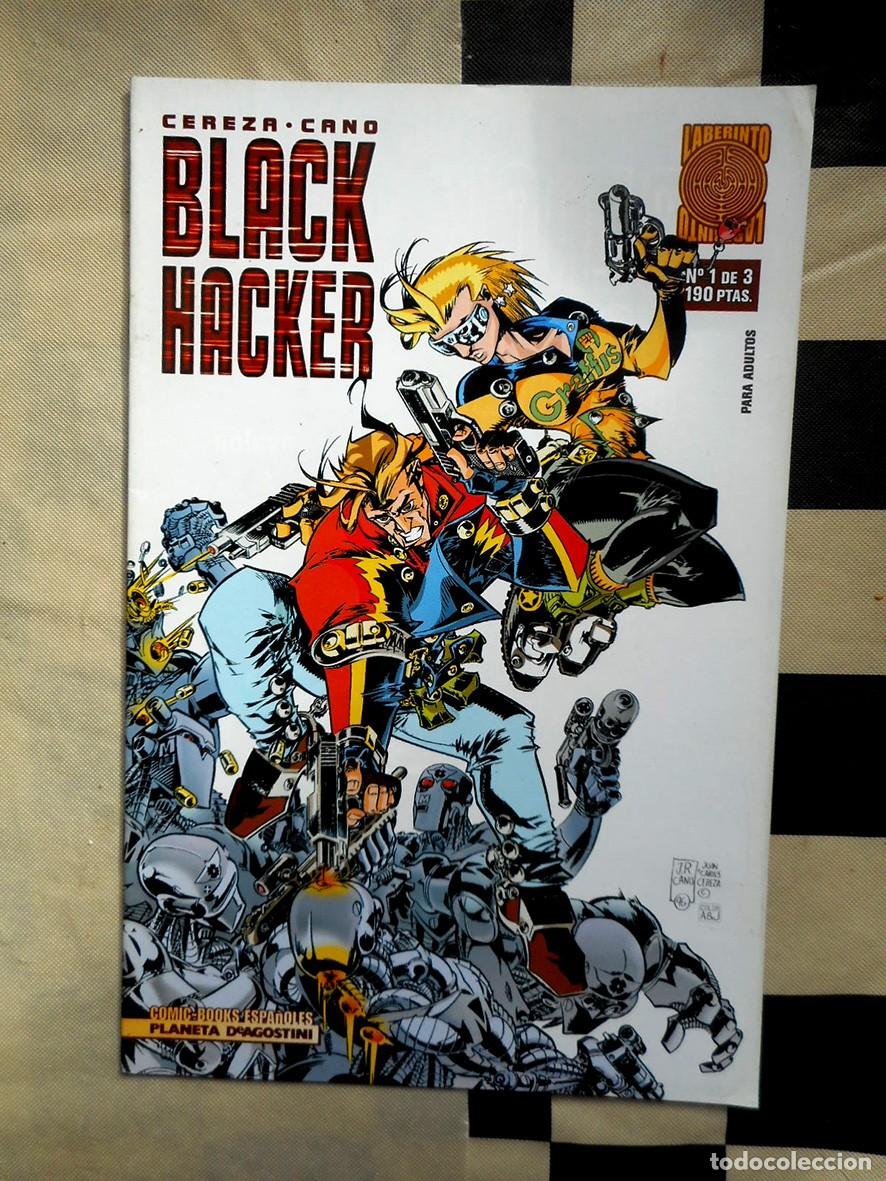 C&oacute;mics: BLACK HACKER N&ordm;1 AVAL&Oacute;N (PLANETA-OCTUBRE 1997) CEREZA - CANO