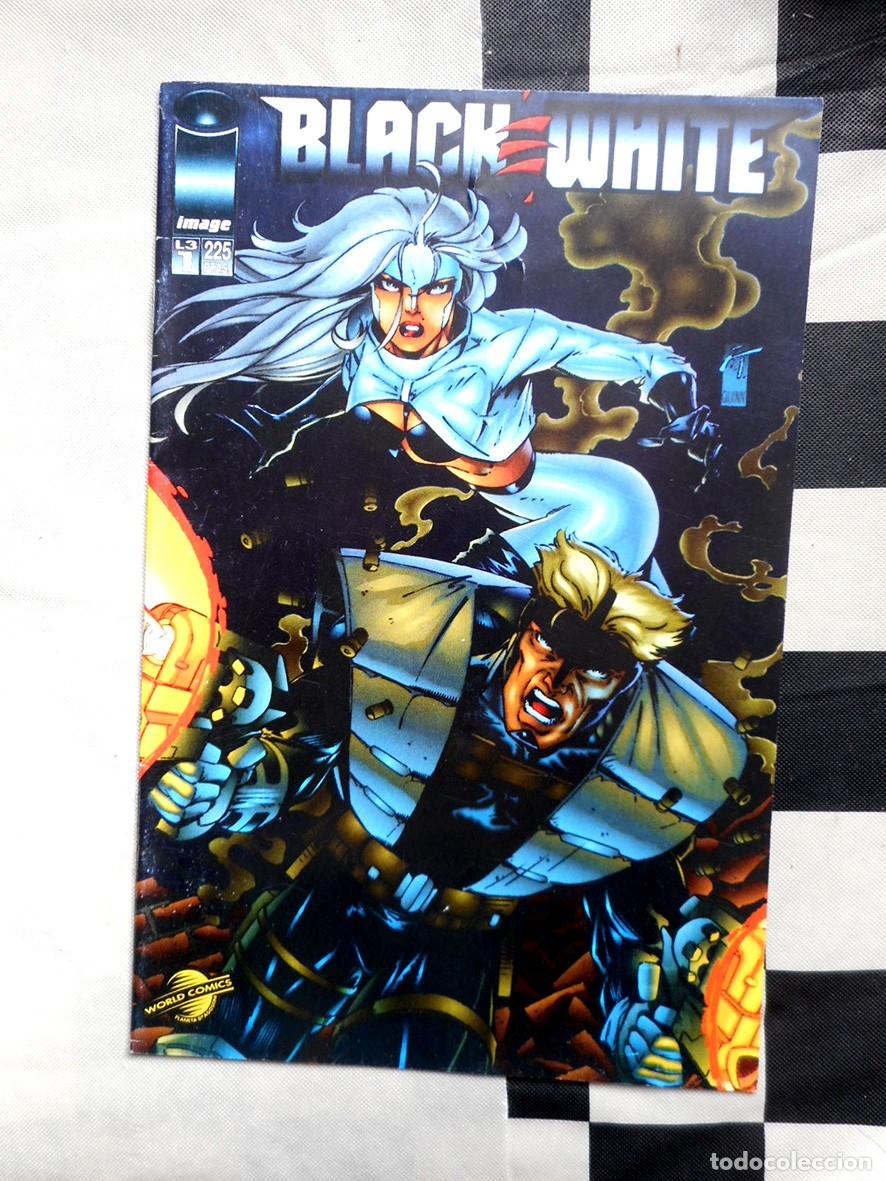 C&oacute;mics: BLACK AND WHITE N&ordm;1 (PLANETA-MARZO 1996) ART THIBERT - PAMELA THIBERT