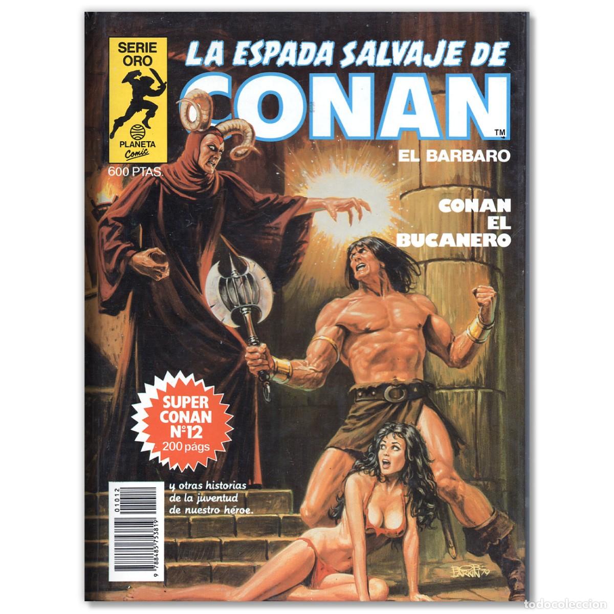 C&oacute;mics: LA ESPADA SALVAJE DE CONAN 12 SERIE ORO
