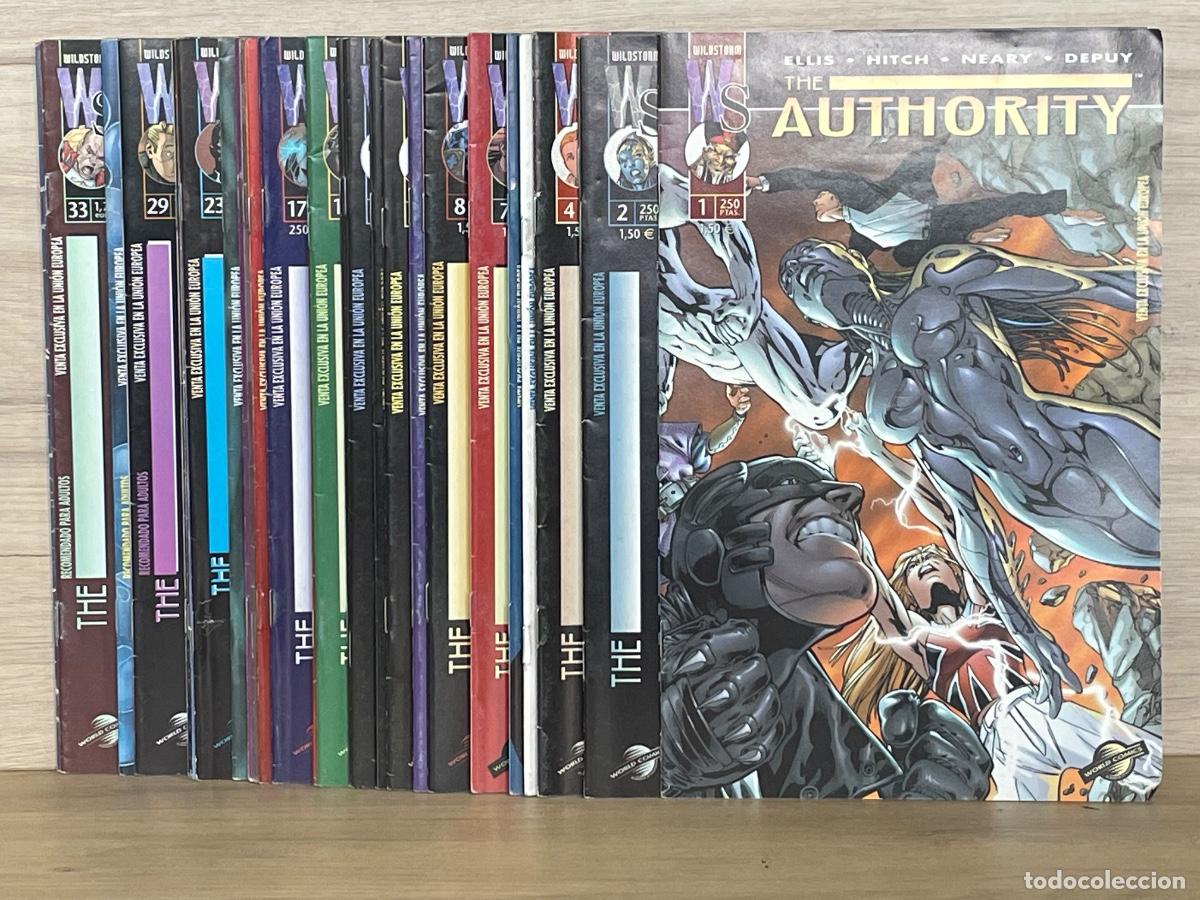C&oacute;mics: THE AUTHORITY / VOLUMEN I + VOLUMEN II / COMPLETA 34 NUM. + 10 NUM / WORLD COMICS / PLANETA