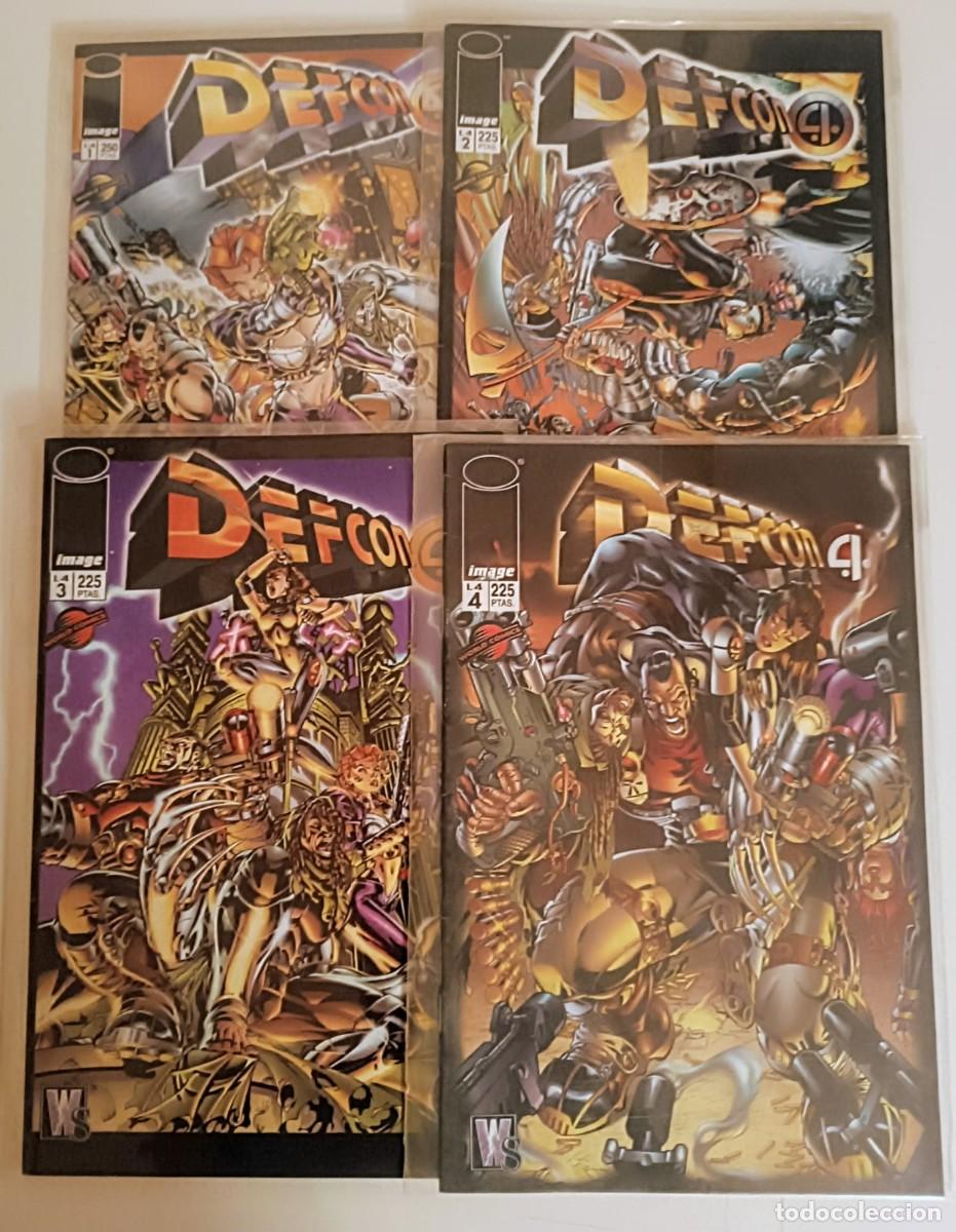 C&oacute;mics: Miniserie Completa Defcon 4 (1 al 4) WildStorm 1997 MINT - Foto 1