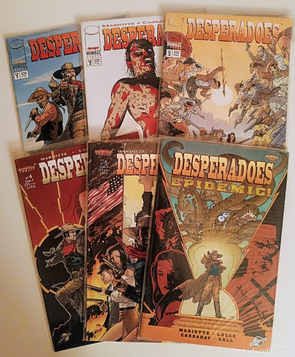 C&oacute;mics: Desperadoes John Cassaday Saga Completa (1 al 5) + Epidemic MINT - Foto 1