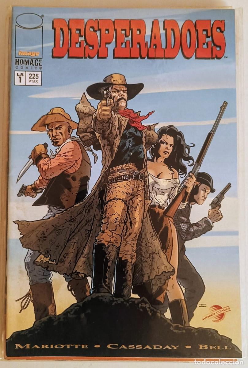 C&oacute;mics: Desperadoes John Cassaday Saga Completa (1 al 5) + Epidemic MINT - Foto 2