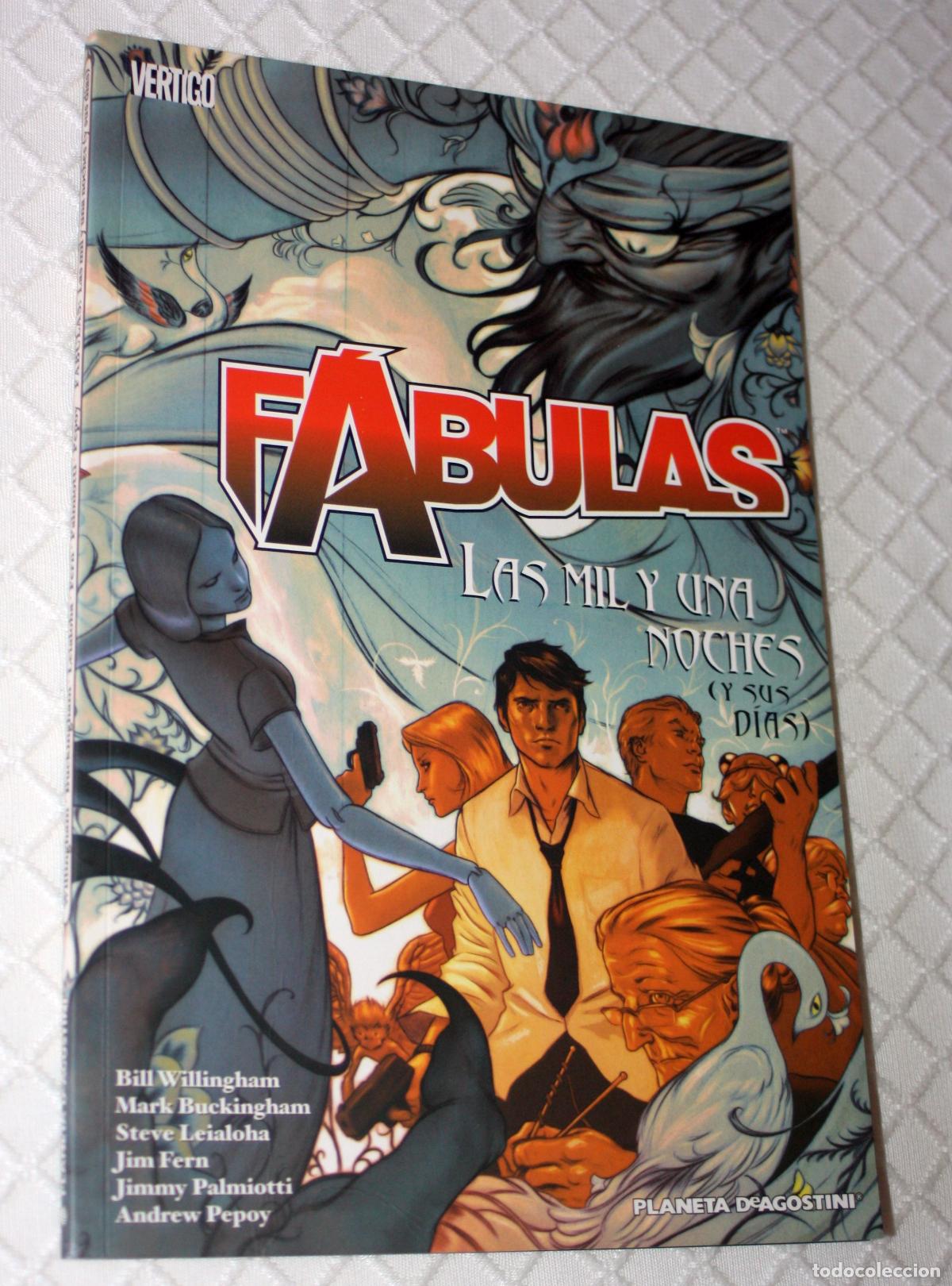 C&oacute;mics: FABULAS : LAS MIL Y UNA NOCHE Y SUS DIAS ( PLANETA, BUEN ESTADO)-OFERTA-