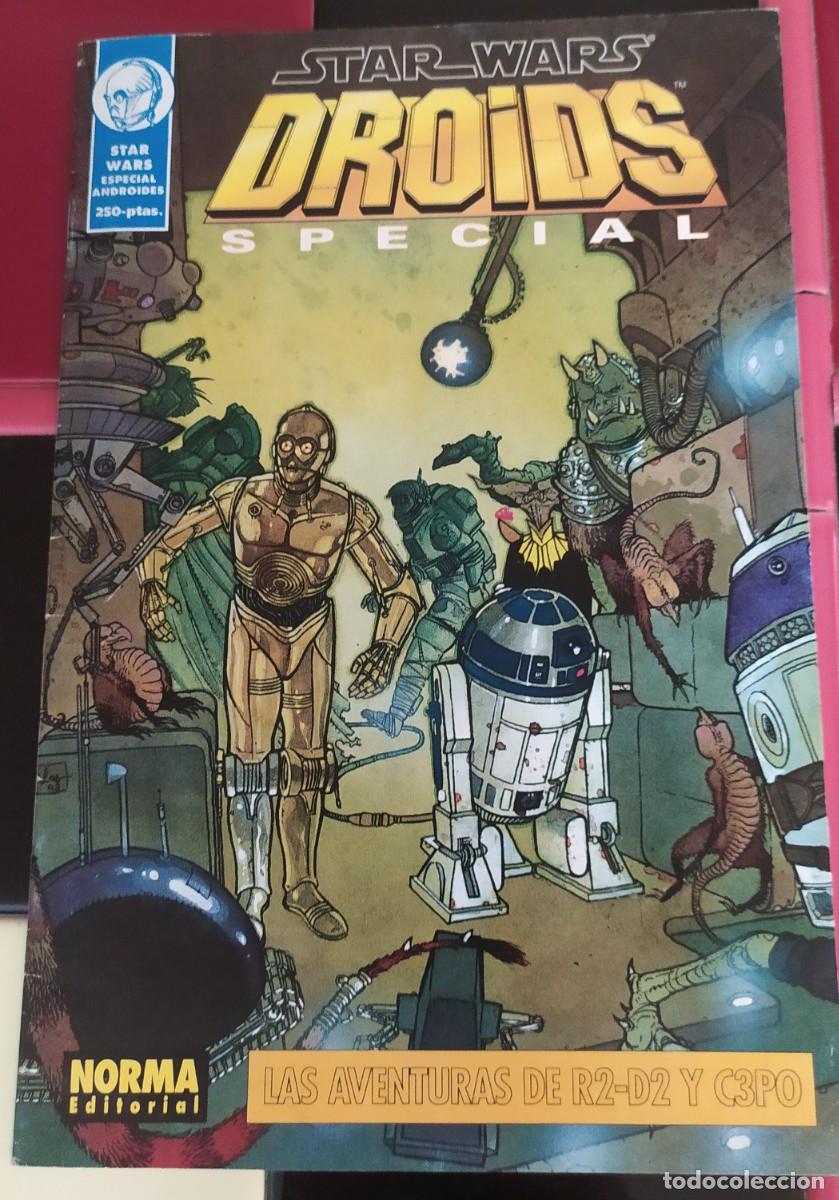 C&oacute;mics: Star Wars, Droids especial. Norma editorial. Las aventuras de R2-D2 y C3PO