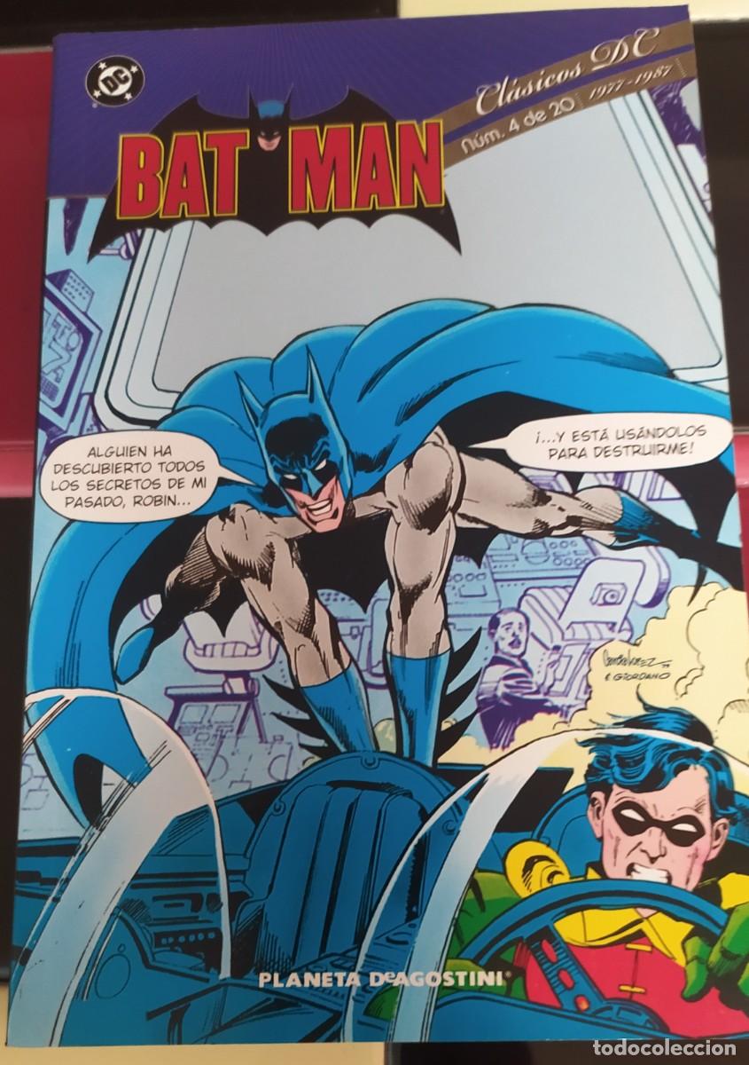 C&oacute;mics: Batman. Cl&aacute;sicos DC n&uacute;mero 4. Blanco y negro. Planeta degostini 2010
