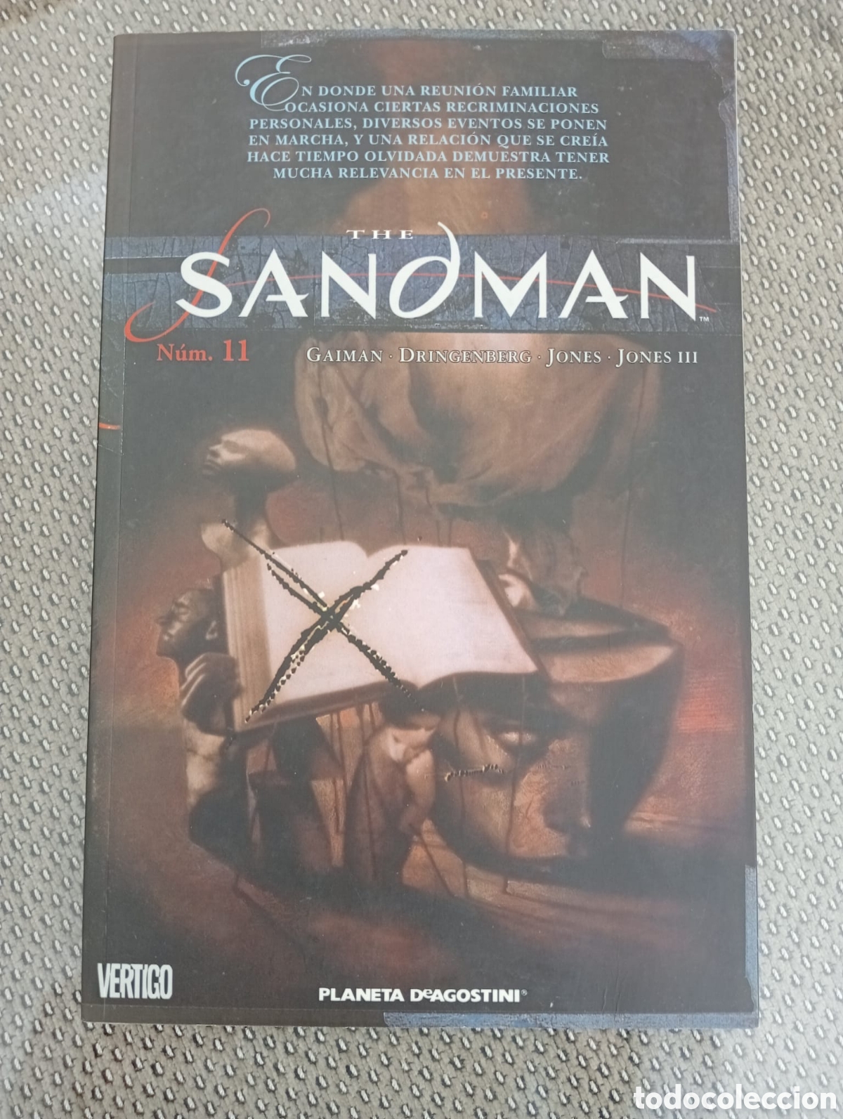 C&oacute;mics: The Sandman. 11. Planeta 2007. Neil Gaiman. L&iacute;nea Vertigo. Encuadernaci&oacute;n en r&uacute;stica. 26 x 17 cm.