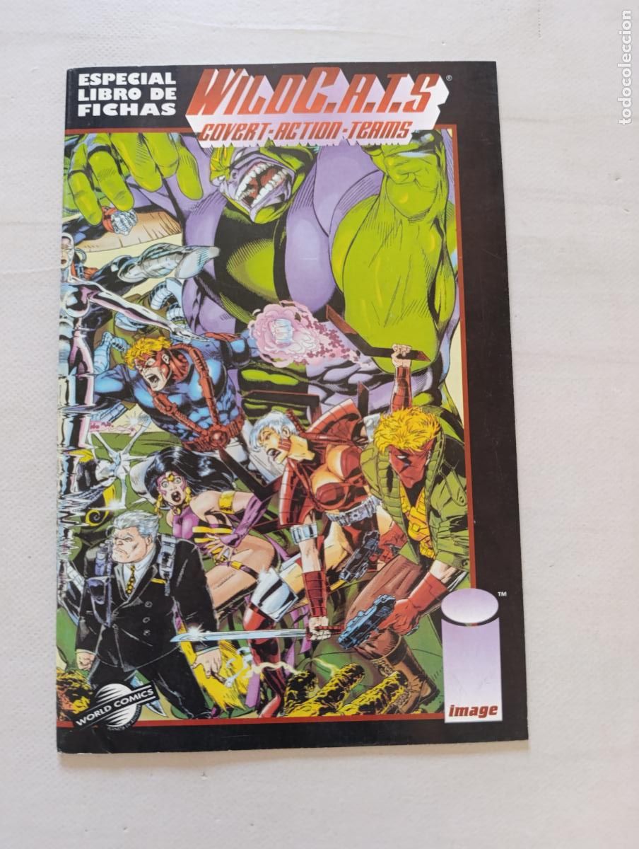 C&oacute;mics: WILDC.A.T.S - WILDCATS - ESPECIAL LIBRO DE FICHAS - COVERT ACTION TEAMS - IMAGE - PLANETA (IB)