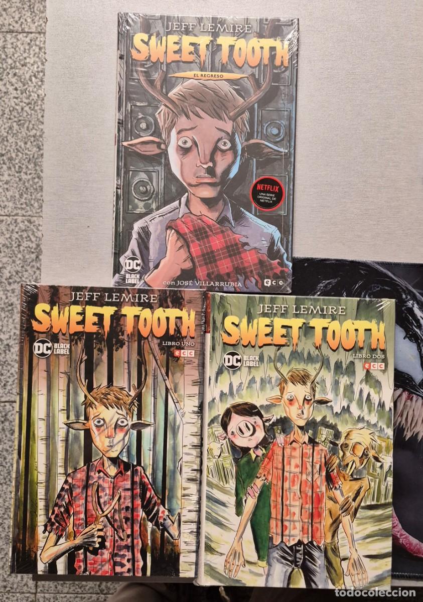 C&oacute;mics: SWEET TOOTH TOMO 1 Y 2 - COMPLETA + EL REGRESO - JEFF LEMIRE / DC BLACK LABEL - ECC