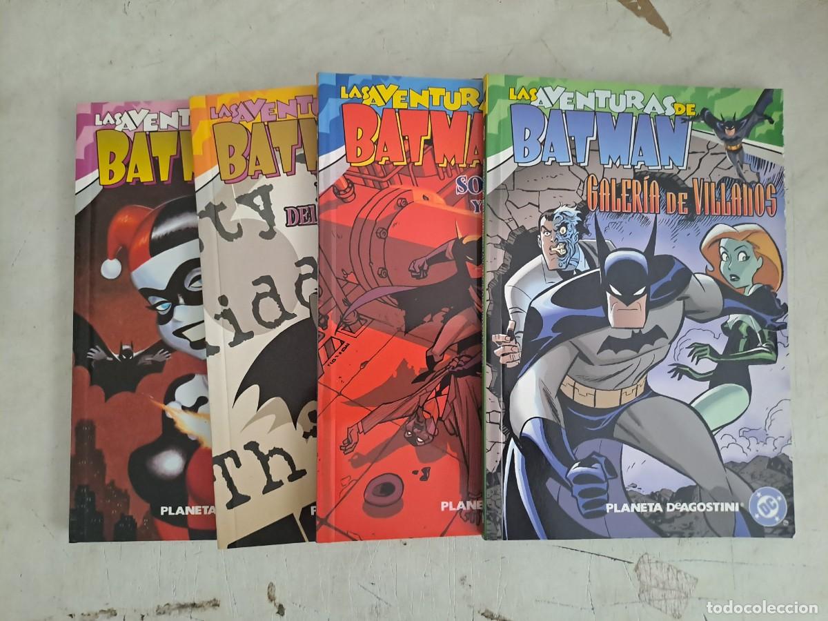 C&oacute;mics: Las aventuras de Batman completa 4 n&uacute;meros, Planeta en muy buen estado Bolsa DA