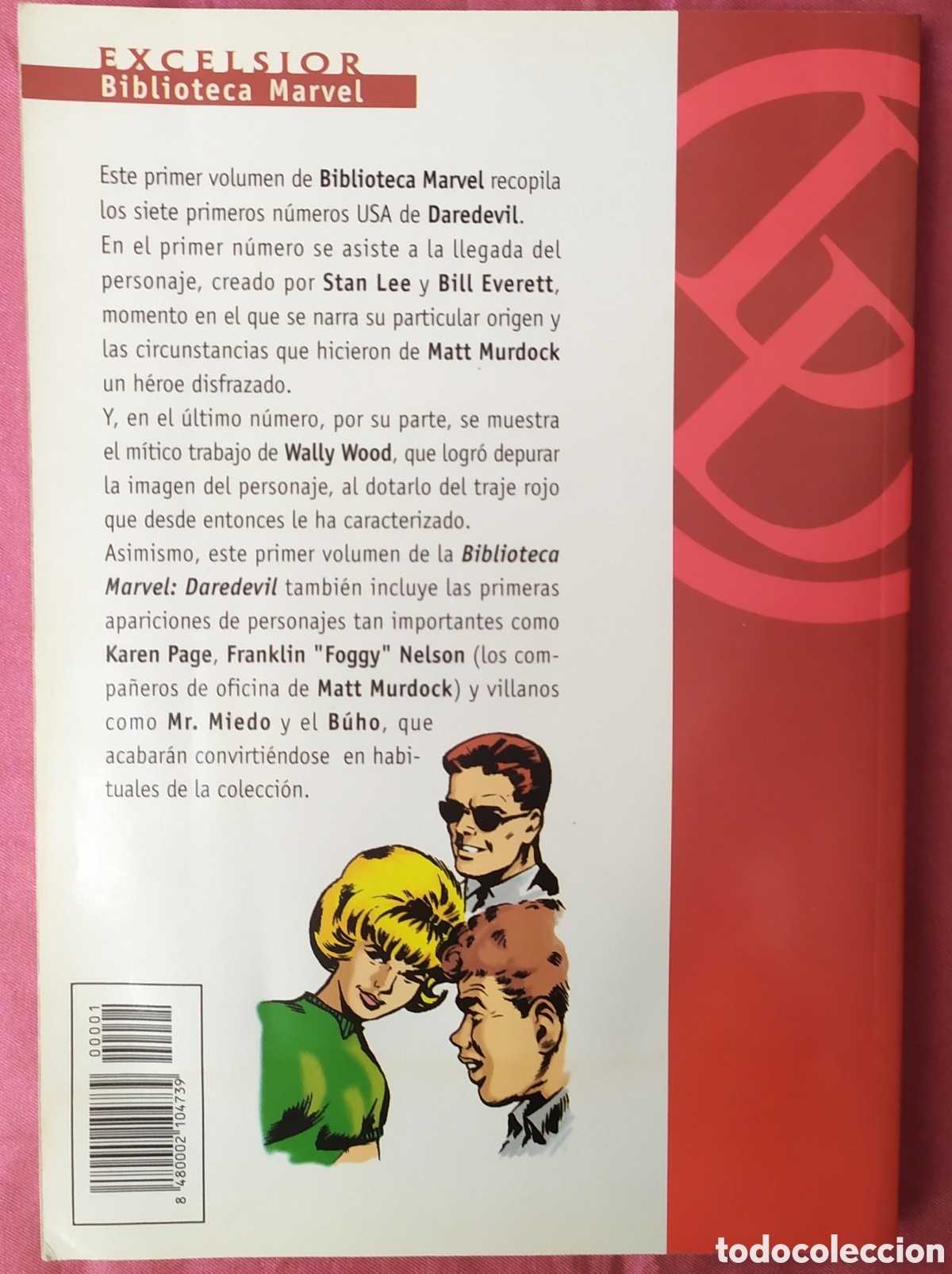 C&oacute;mics: Biblioteca Marvel: Daredevil n&deg;1 - Planeta-Deagostini 2001 - Foto 3