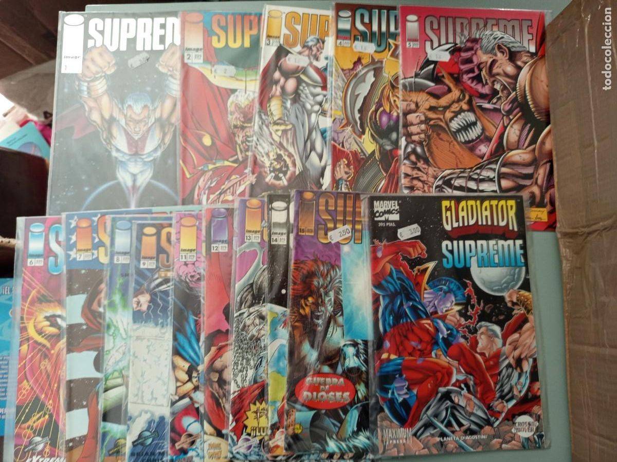 Comics: Supreme completa image faltando el 10 + especial crossover image planeta