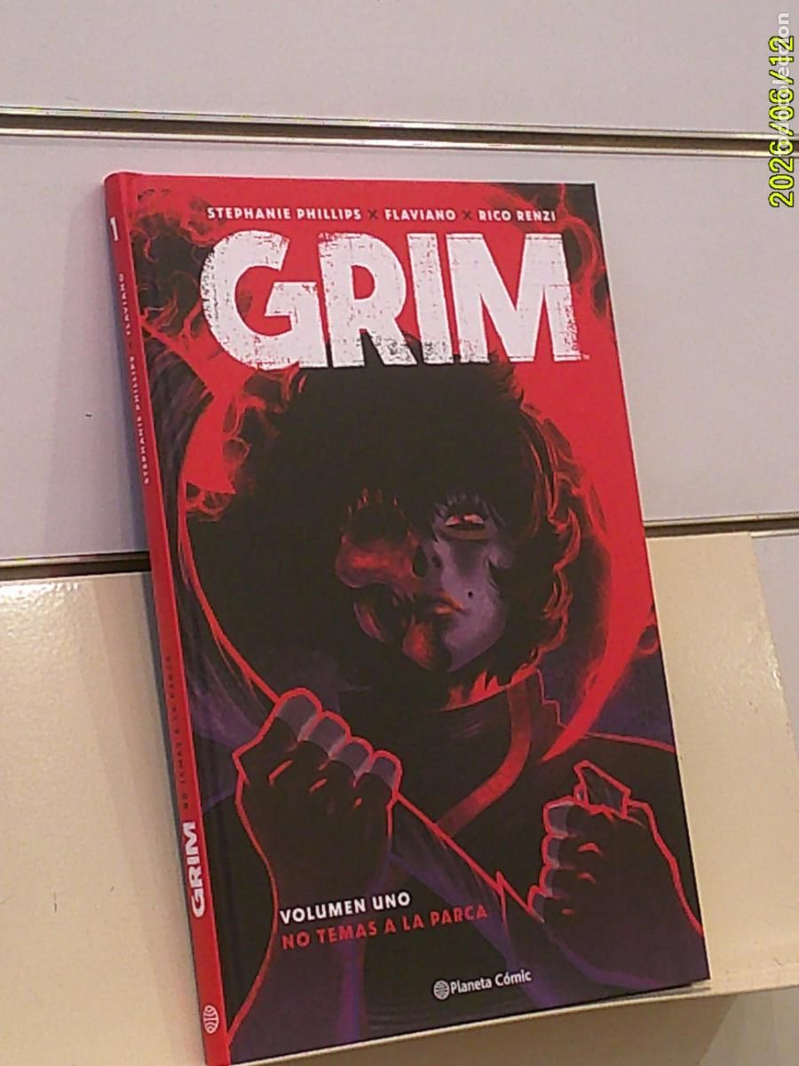 C&oacute;mics: GRIM N&ordm; 1 NO TEMAS A LA PARCA TOMO TAPA DURA - PLANETA OFERTA