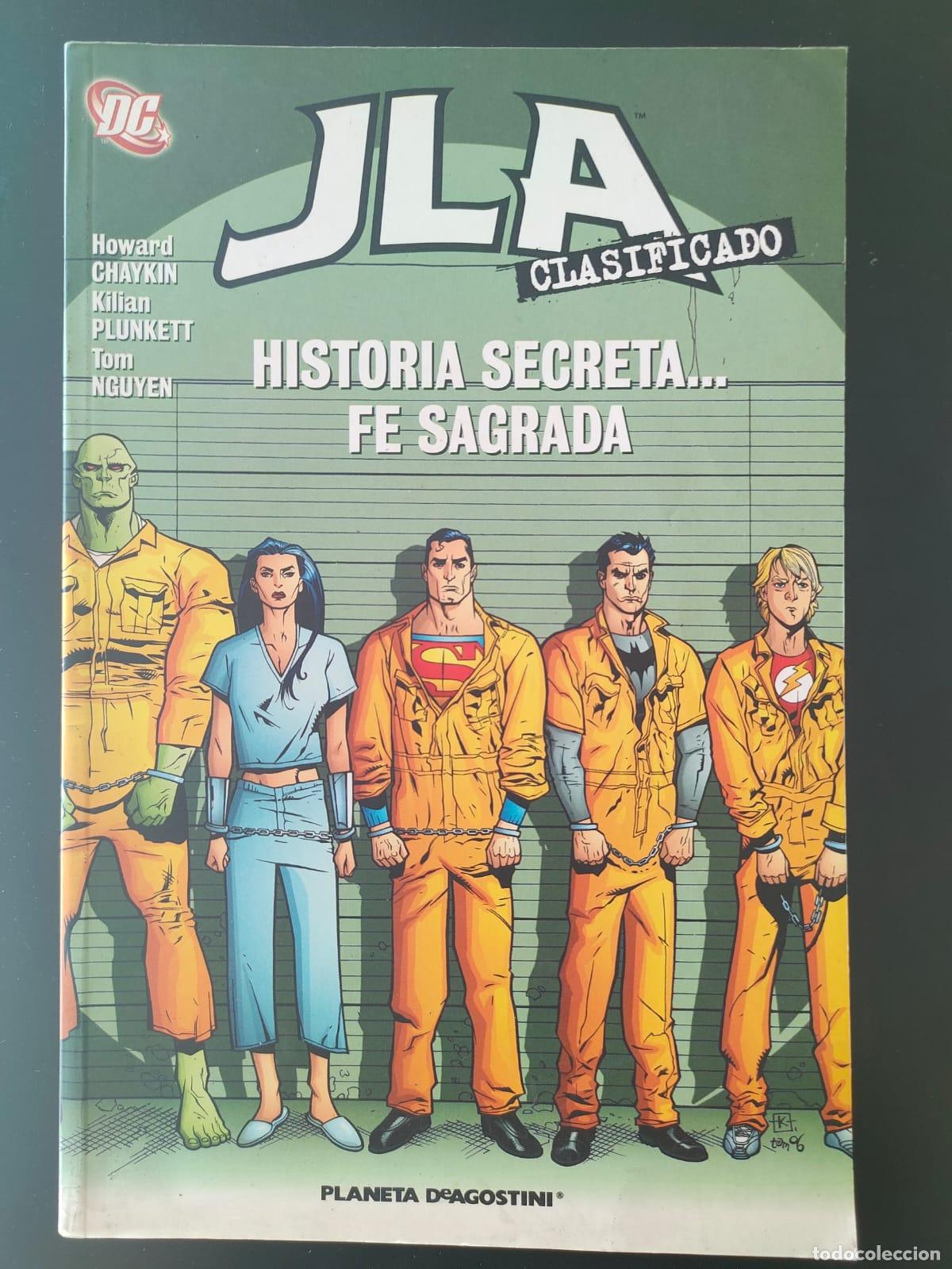 C&oacute;mics: JLA CLASIFICADO HISTORIA SECRETA FE SAGRADA