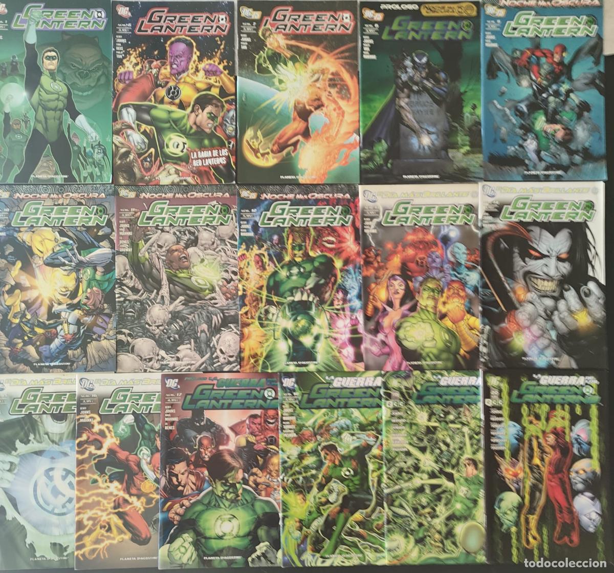 C&oacute;mics: GREEN LANTERN DE GEOFF JOHNS DEL 1, 6 A 20 - Foto 1