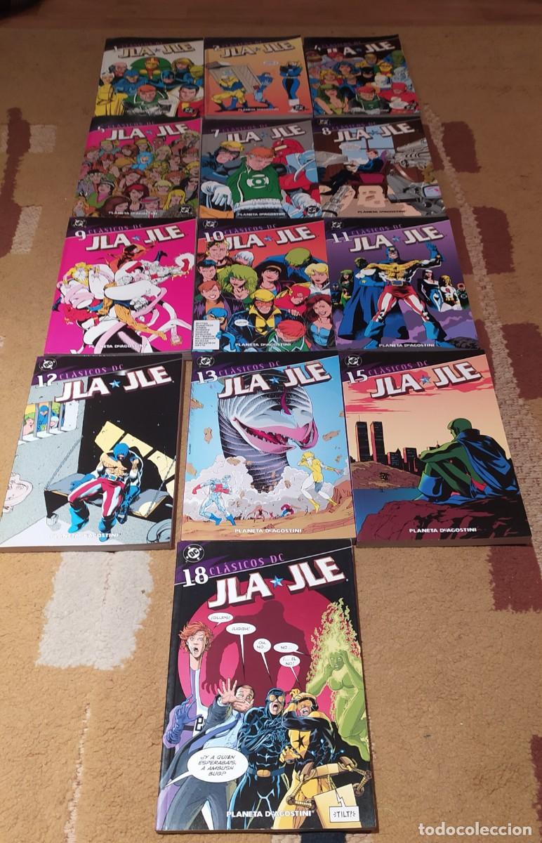 C&oacute;mics: Lote 13 comics. Cl&aacute;sicos DC JLA-JLE