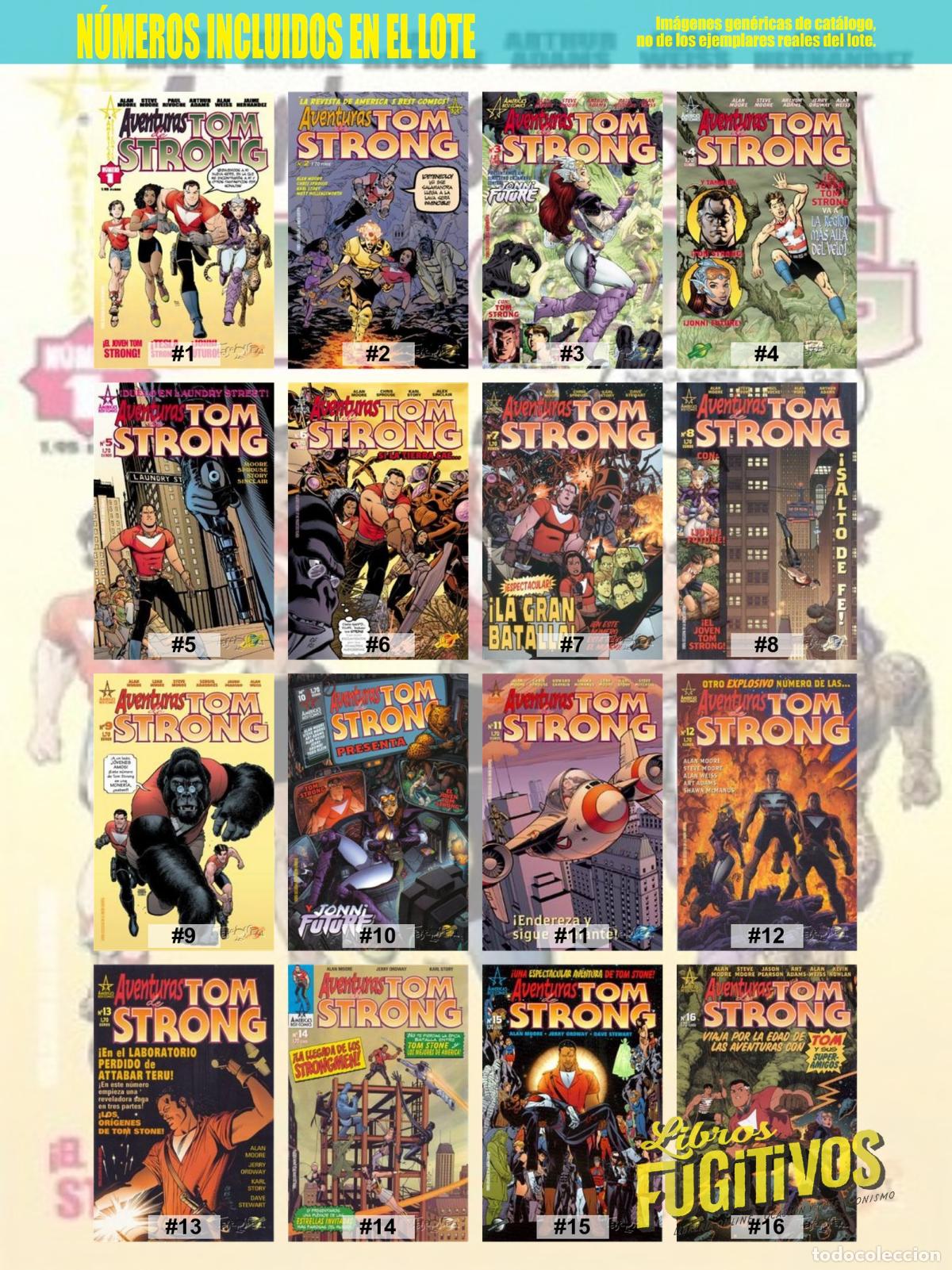 C&oacute;mics: ABC COMICS. AVENTURAS DE TOM STRONG 1 A 16. COMPLETA. Planeta, 2003 - Foto 3