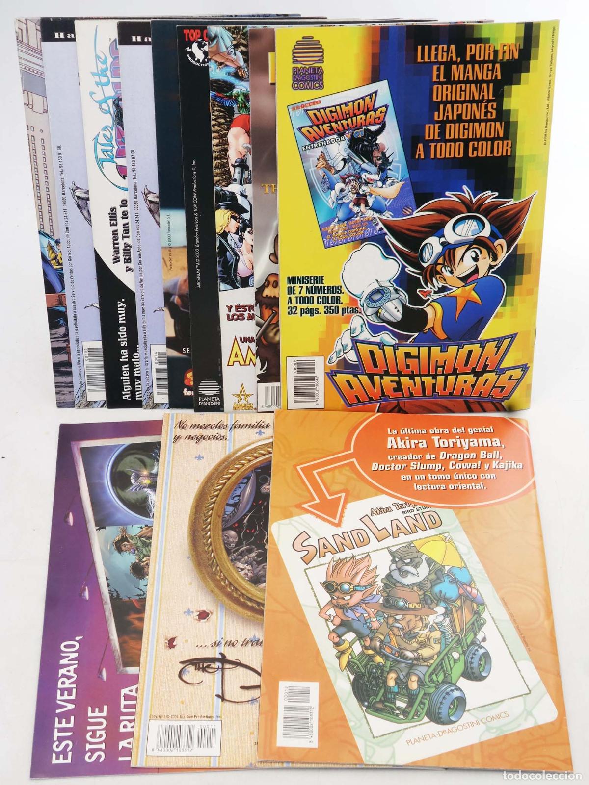 C&oacute;mics: ABC COMICS. TOP 10 1 A 12. COMPLETA. Planeta, 2000 - Foto 2
