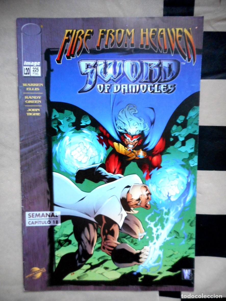 C&oacute;mics: FIRE FROM HEAVEN N&ordm;18 SWORD OF DAMOCLES (PLANETA-AGOSTO 1998) WARREN ELLIS - RANDY GREEN