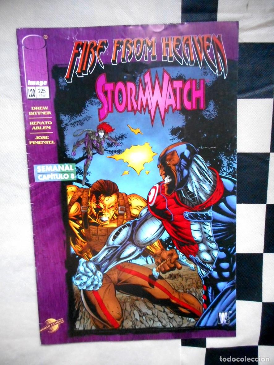 C&oacute;mics: FIRE FROM HEAVEN N&ordm;8 STORMWATCH (PLANETA-OCTUBRE 1997) DREW BITTNER - RENATO ARLEM