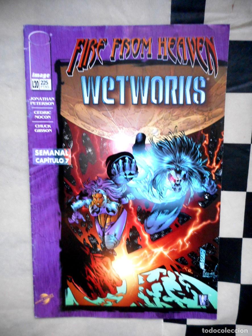C&oacute;mics: FIRE FROM HEAVEN N&ordm;7 WETWORKS (PLANETA-SEPTIEMBRE 1997) JONATHAN PETERSON - CEDRIC NOCON
