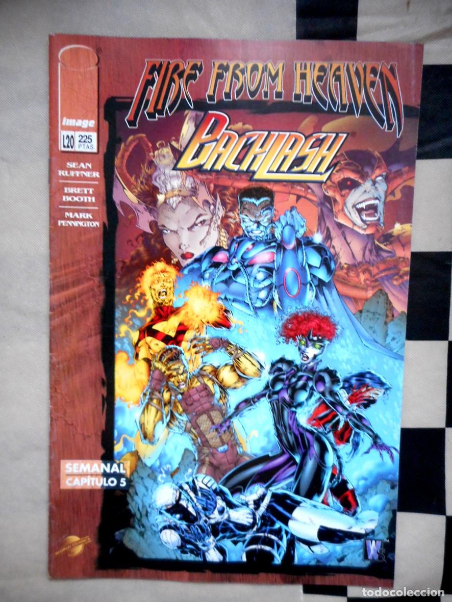 C&oacute;mics: FIRE FROM HEAVEN N&ordm;5 BACKLASH (PLANETA-JULIO 1997) SEAN RUFFNER - BRETT BOOTH