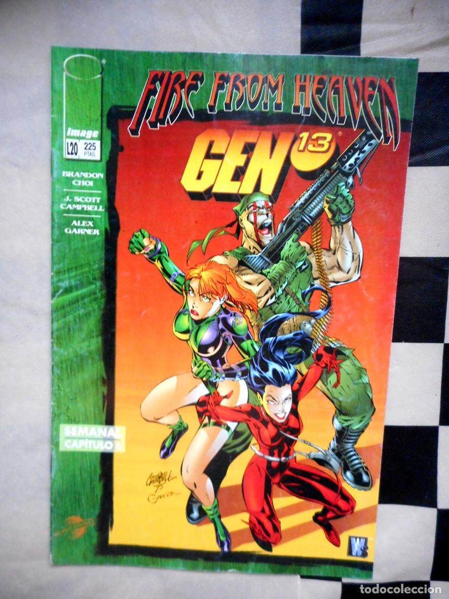 C&oacute;mics: FIRE FROM HEAVEN N&ordm;6 GEN 13 (PLANETA- AGOSTO 1997) BRANDON CHOI - J.SCOTT CAMPBELL
