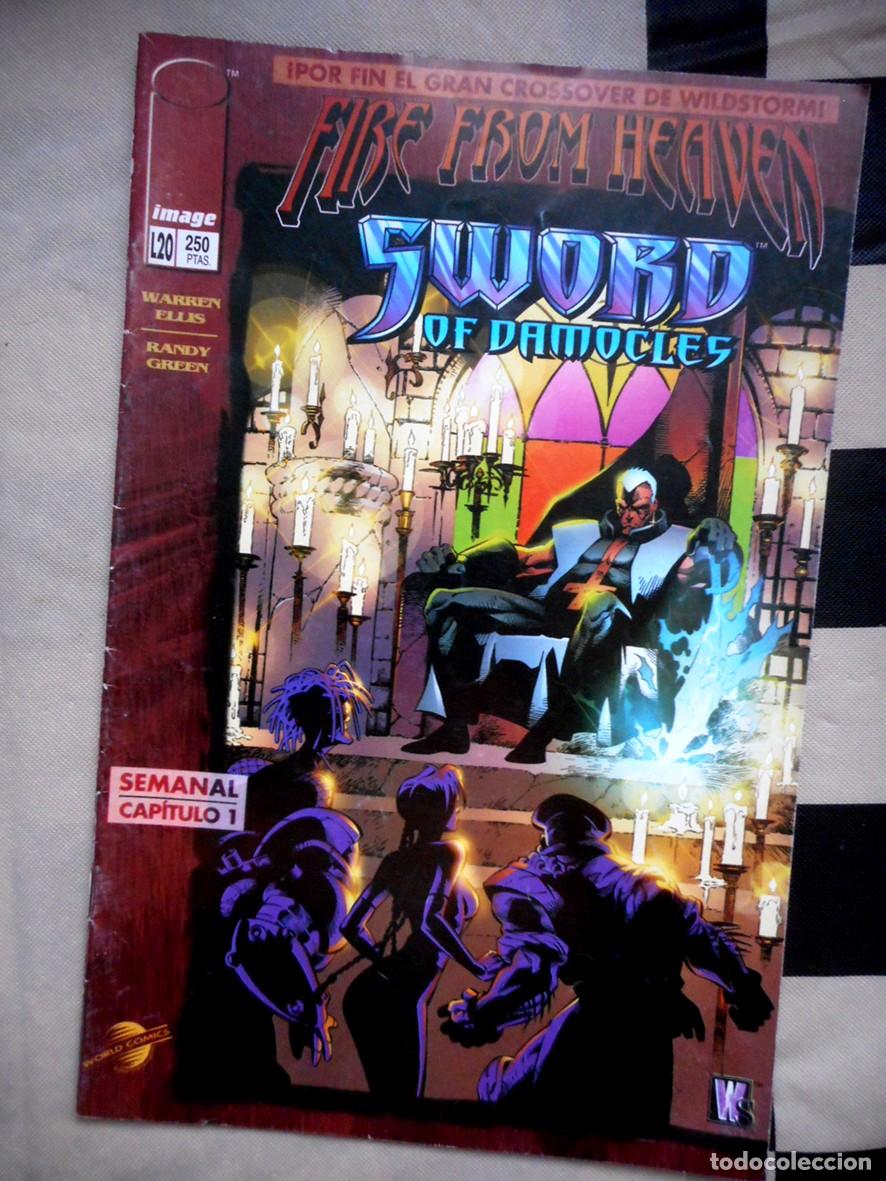 C&oacute;mics: FIRE FROM HEAVEN N&ordm;1 SWORD OF DAMOCLES (PLANETA-MARZO 1997) WARREN ELLIS - RANDY GREEN