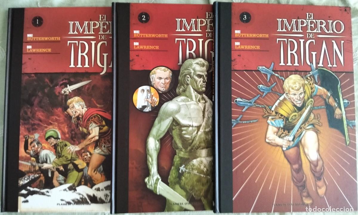 C&oacute;mics: EL IMPERIO DE TRIGAN VOL. 1 a 3. PLANETA DeAGOSTINI (Formato de tapa dura)
