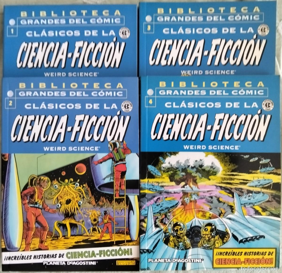 C&oacute;mics: BIBLIOTECA GRANDES DEL C&Oacute;MIC: CL&Aacute;SICOS DE LA CIENCIA FICCI&Oacute;N VOL. del 1 al 4 (Weird Science EC Colle