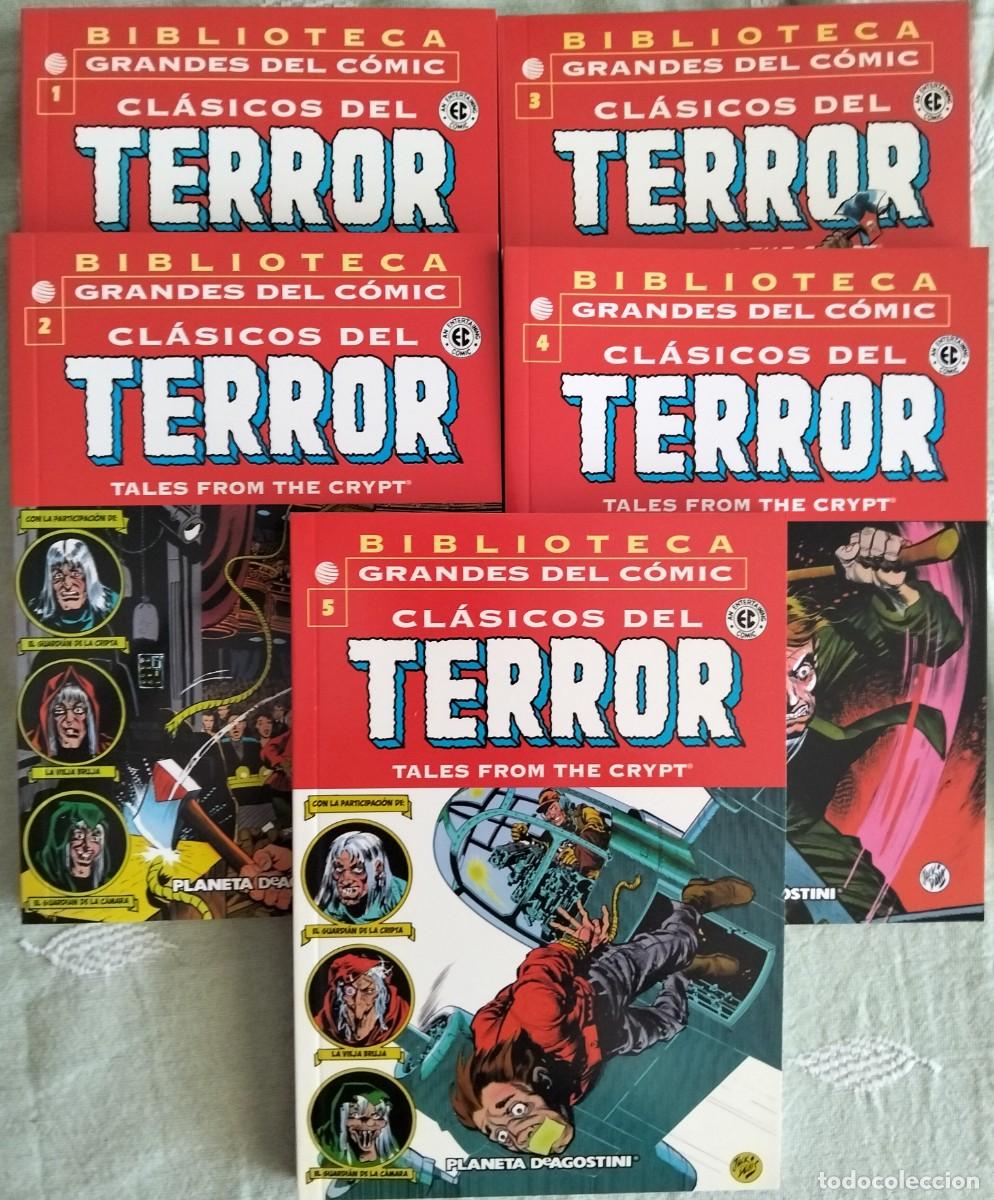 C&oacute;mics: BIBLIOTECA GRANDES DEL C&Oacute;MIC: CL&Aacute;SICOS DeL TERROR VOL. del 1 al 5 (Tales From The Crypt EC Collecti&oacute;