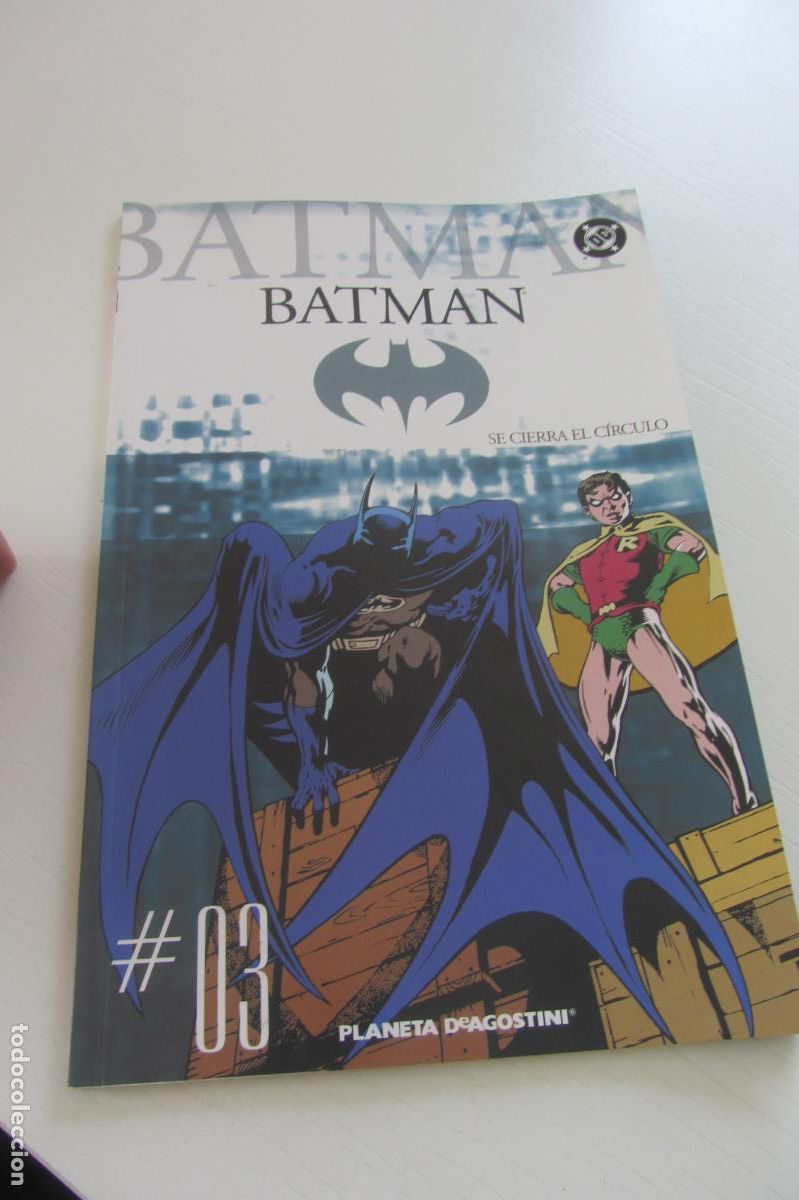C&oacute;mics: COLECCIONABLE BATMAN N&ordm; 3 SE CIERRA EL CIRCULO PLANETA ARX135