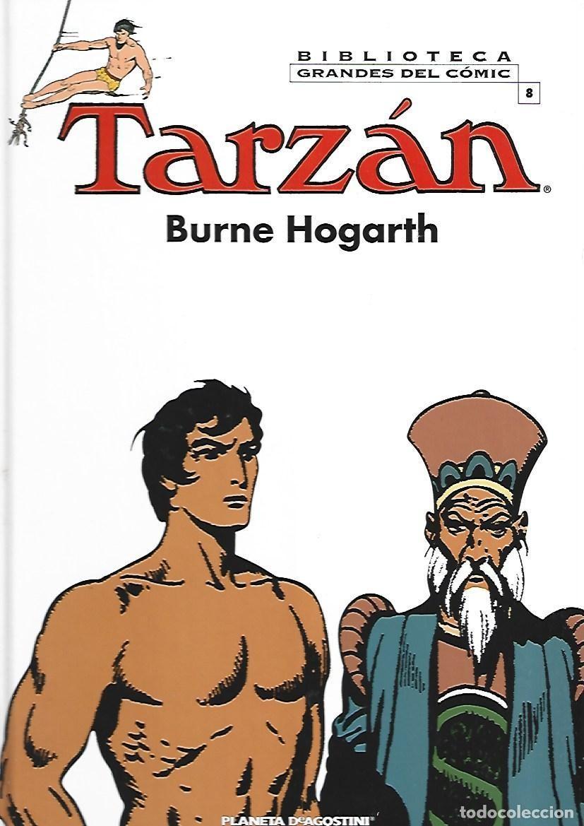 C&oacute;mics: Biblioteca grandes del comic, Tarzan, 8, 2007, Planeta, muy buen estado