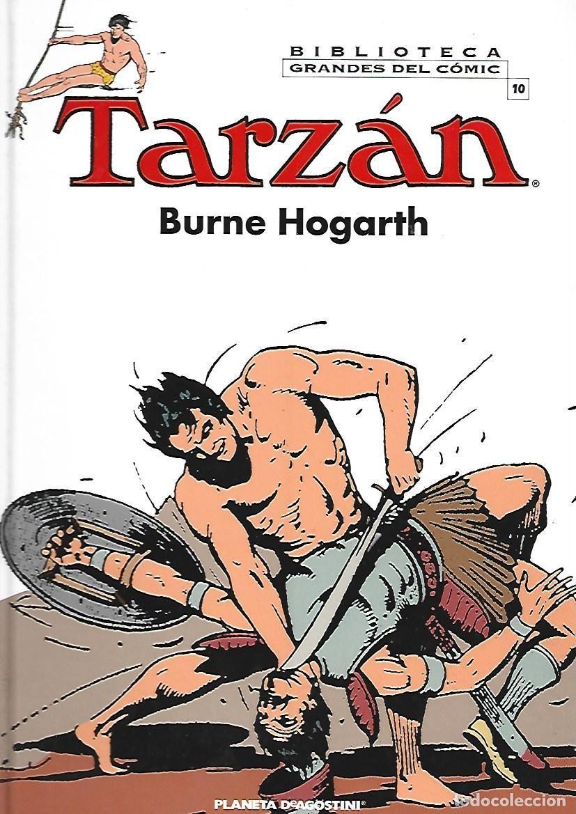 C&oacute;mics: Biblioteca grandes del comic, Tarzan, 10, 2007, Planeta, impecable - Foto 1